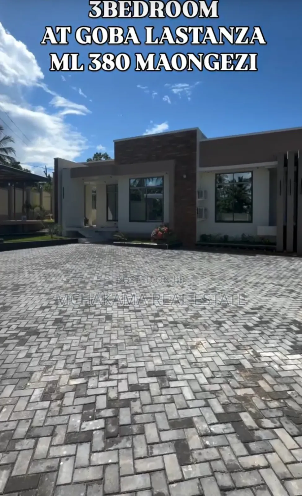 3bdrm House in Mchakama Real Estate, Goba for sale