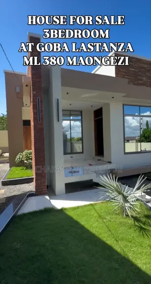3bdrm House in Mchakama Real Estate, Goba for sale