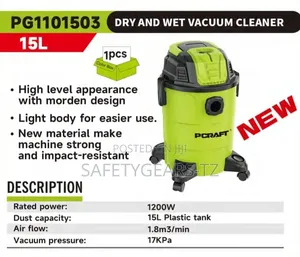Wet And Dry Vacuum Cleaner 15l