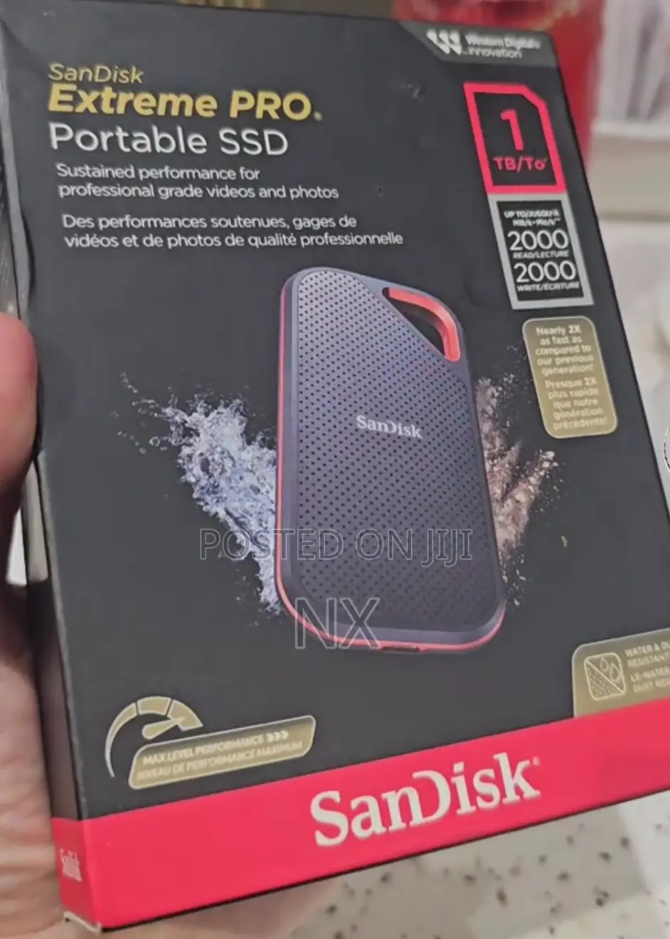 Sandisk E81 External SSD 1tb 2000mbps