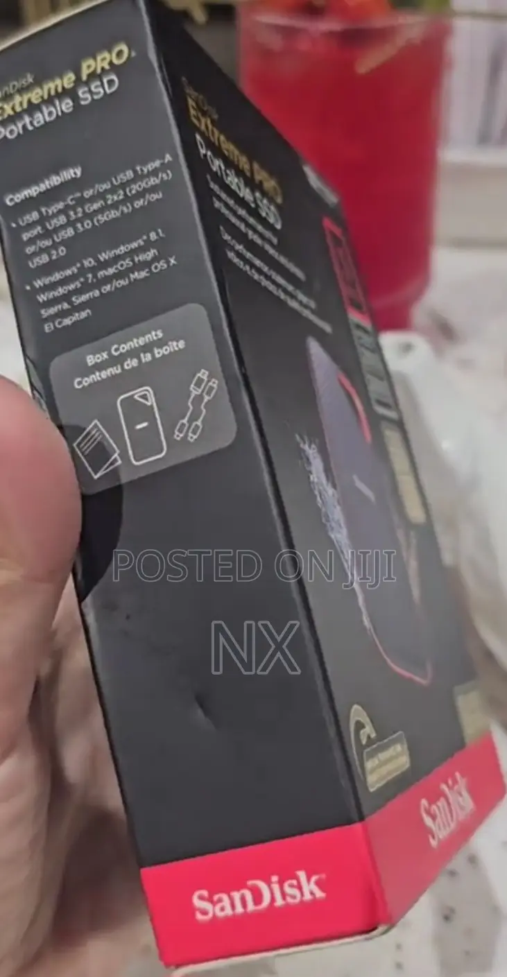 Sandisk E81 External SSD 1tb 2000mbps