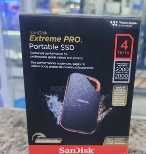 Sandisk E81 External SSD 4tb 2000mbps