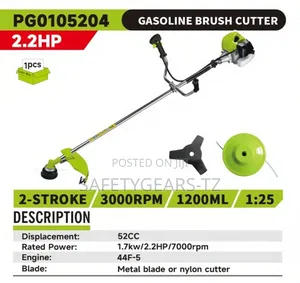2 Stroke Sideway Gasoline Grass Cutter