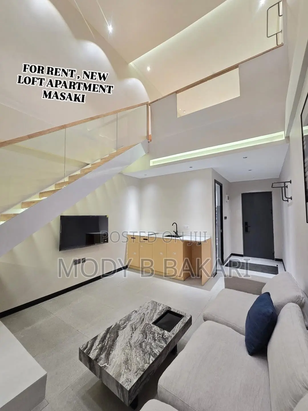 Furnished 1bdrm Apartment in Masaki for rent