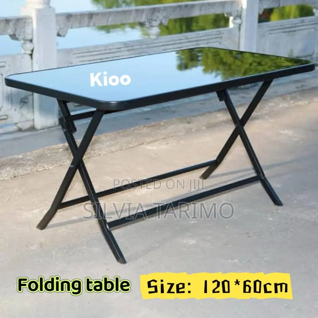 Premium Foldable Table 120×60cm – Strong Space Saving