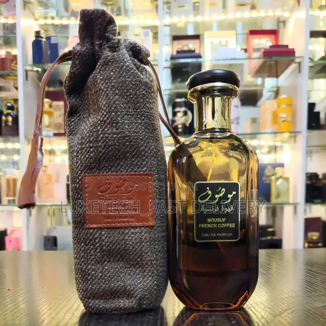 Mousuf French Coffee Edp - Unisex Warm Sweet Coffee, Vanilla Fragrance