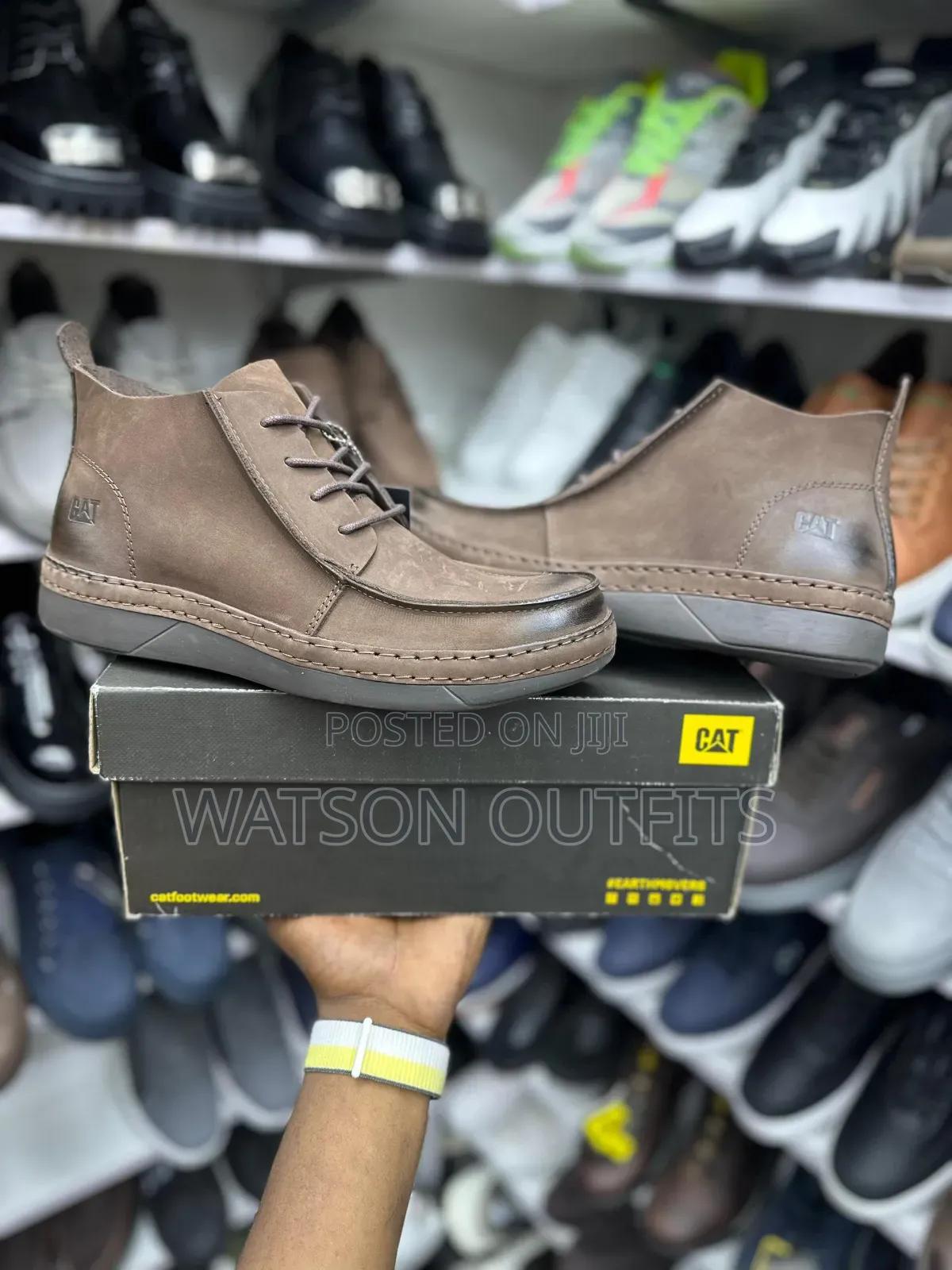 Men's Leather Shoes or Boots or Buti Za Caterpillar Original