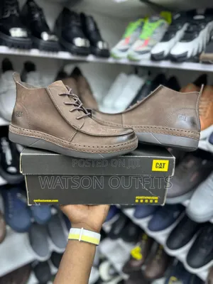 Men's Leather Shoes or Boots or Buti Za Caterpillar Original