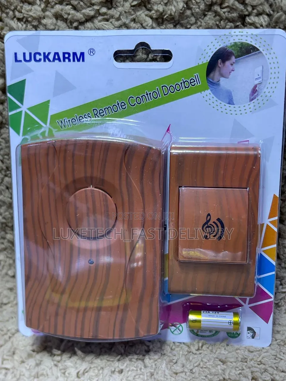 Luckarm Wireless Remote Control Doorbell