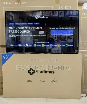 Startime Led Tv 43 Ina King'amuzi Cha Startimes Ndani