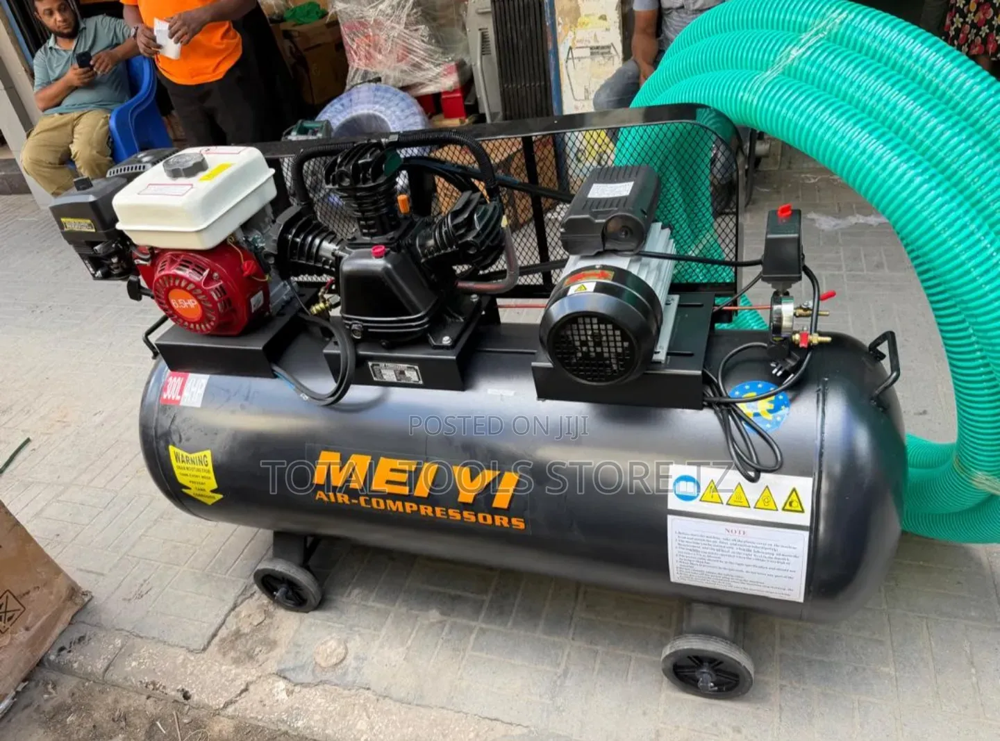 Meiyi Air Compressor 2 in 1 300l