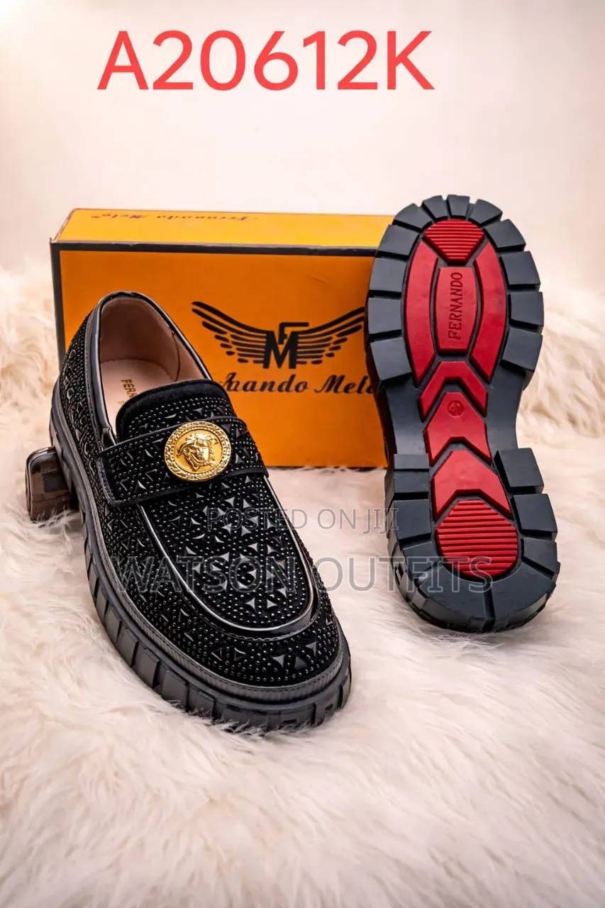 Men's Leather Shoes Fernando Melo Smartly Branded Completely Original
