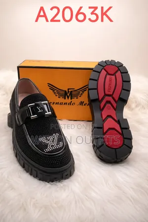 Men's Leather Shoes Fernando Melo Smartly Branded Completely Original