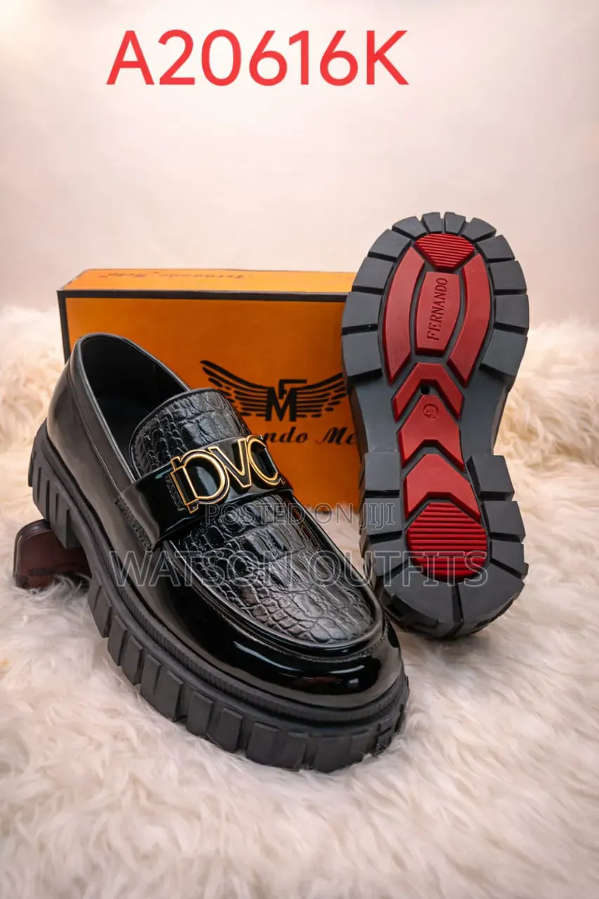 Men's Leather Shoes Fernando Melo Smartly Branded Completely Original