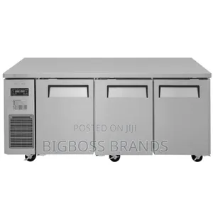 Counter Fridge 367 Liters 3 Stainless Steel Doors Stcc1860
