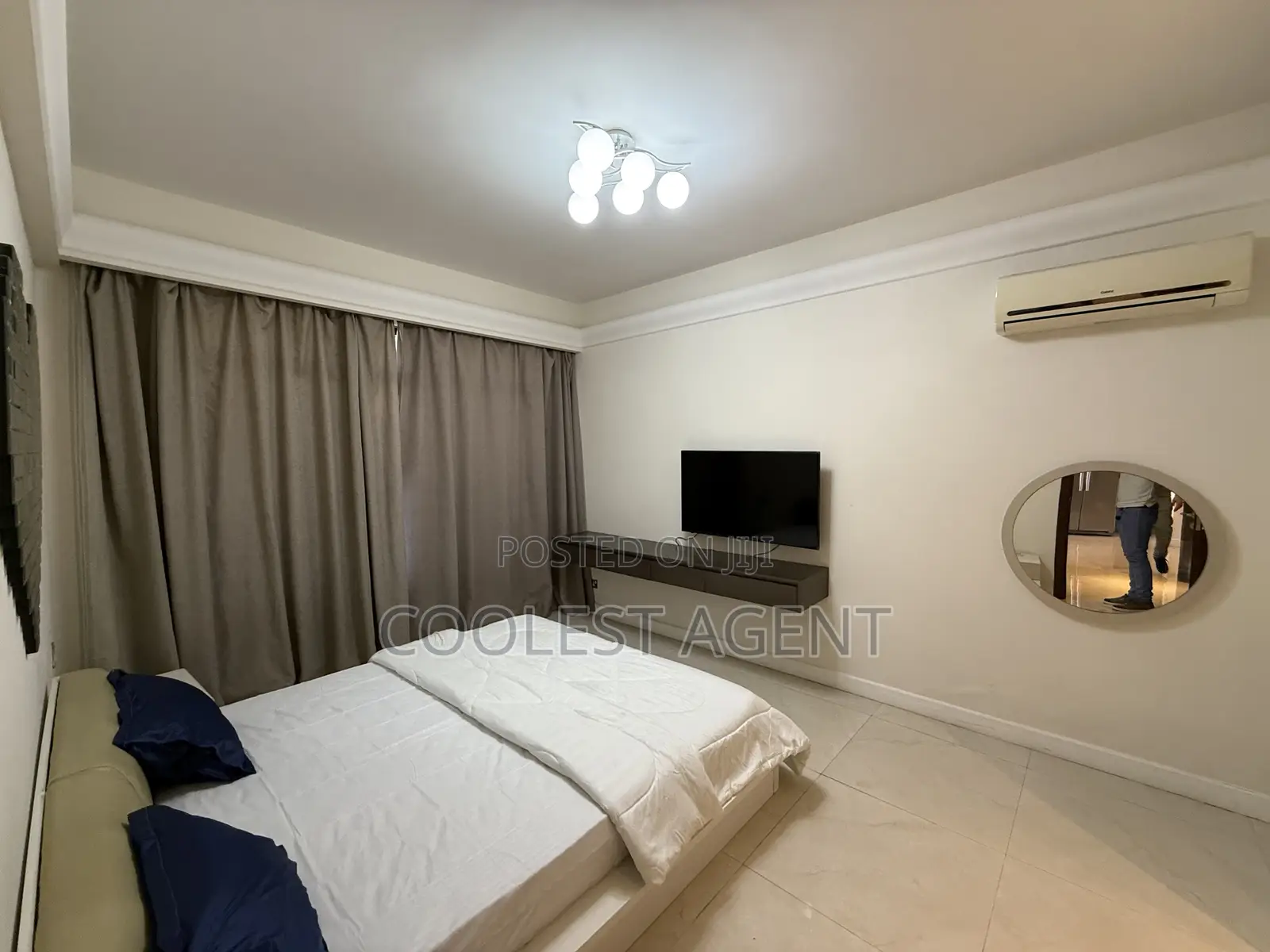 Furnished 1bdrm Apartment in Coolest Estate, Masaki for rent