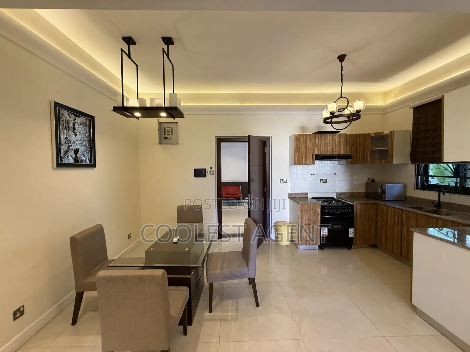 Furnished 1bdrm Apartment in Coolest Estate, Masaki for rent