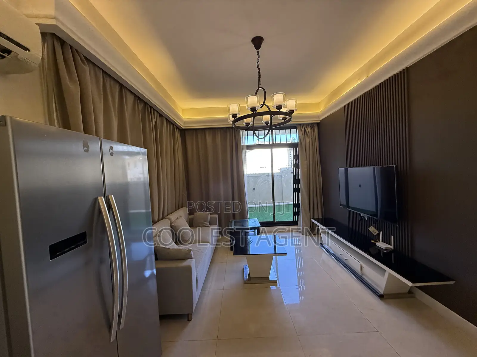 Furnished 1bdrm Apartment in Coolest Estate, Masaki for rent