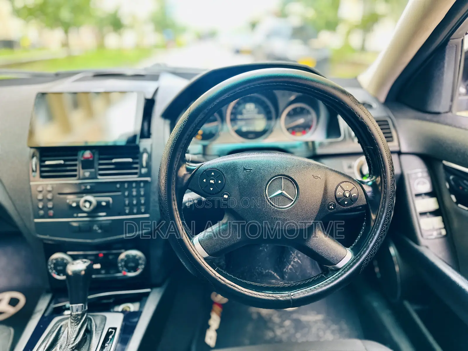 Mercedes-Benz C200 2008 Black