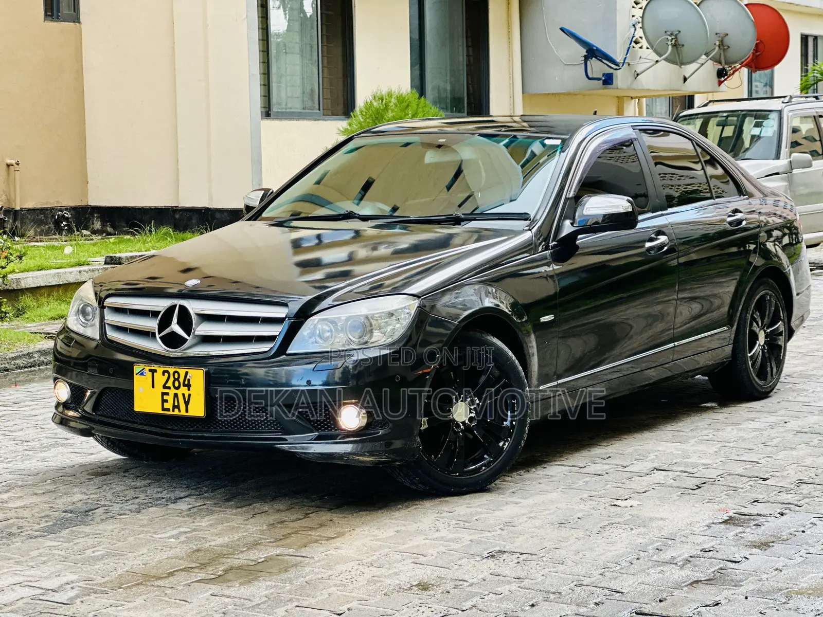 Mercedes-Benz C200 2008 Black