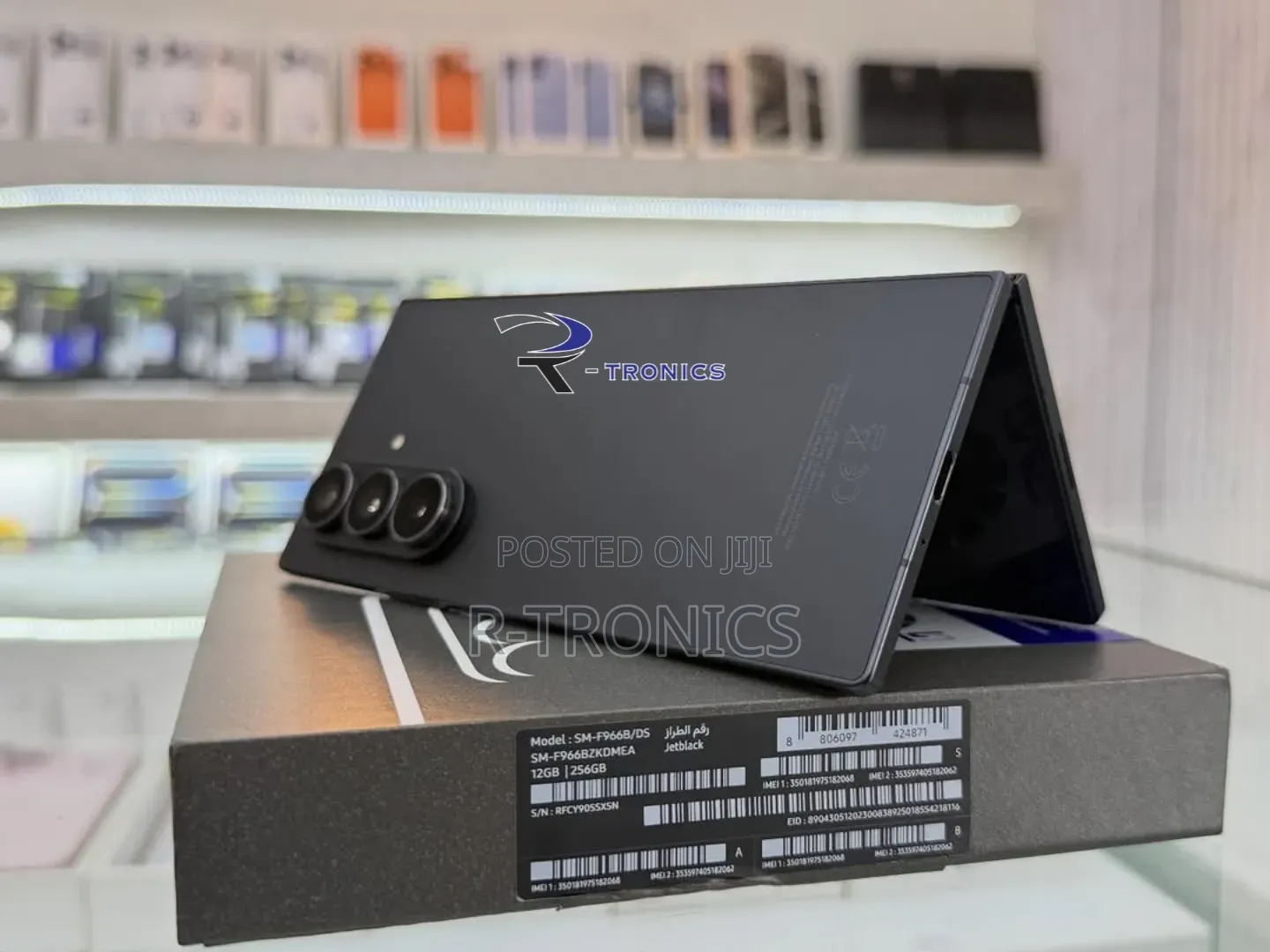 New Samsung Galaxy Z Fold7 256 GB Black