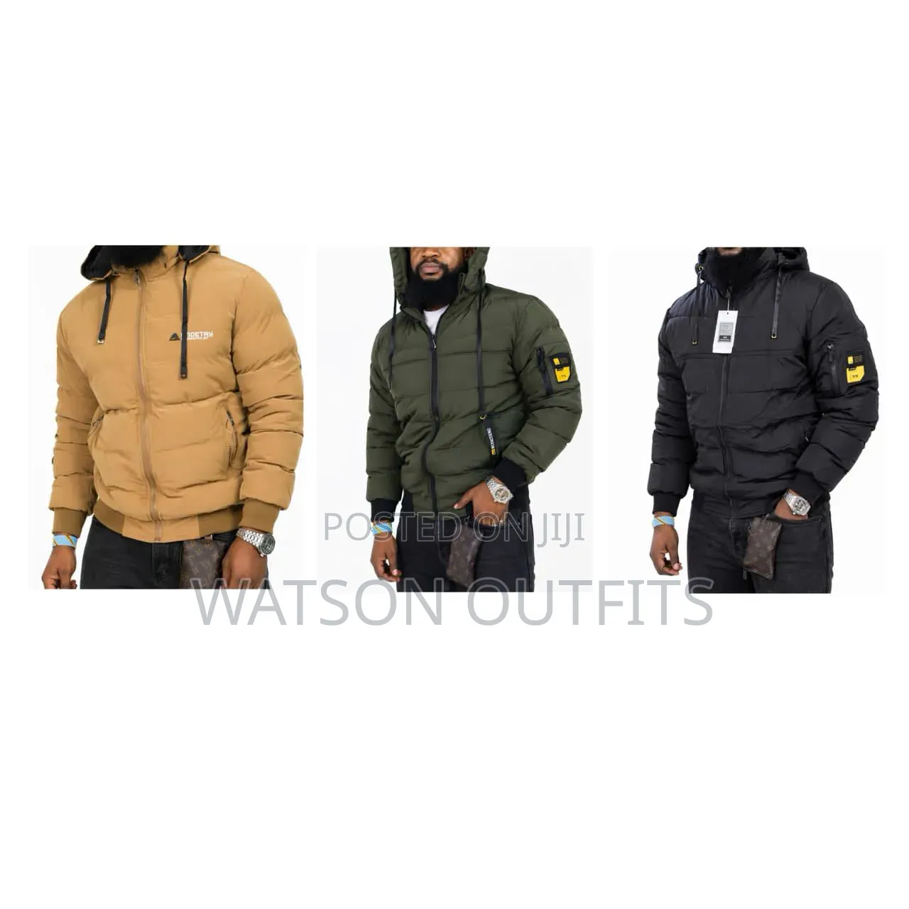 Coats and Jackets Newly Branded Materials Quality Completely Assured
