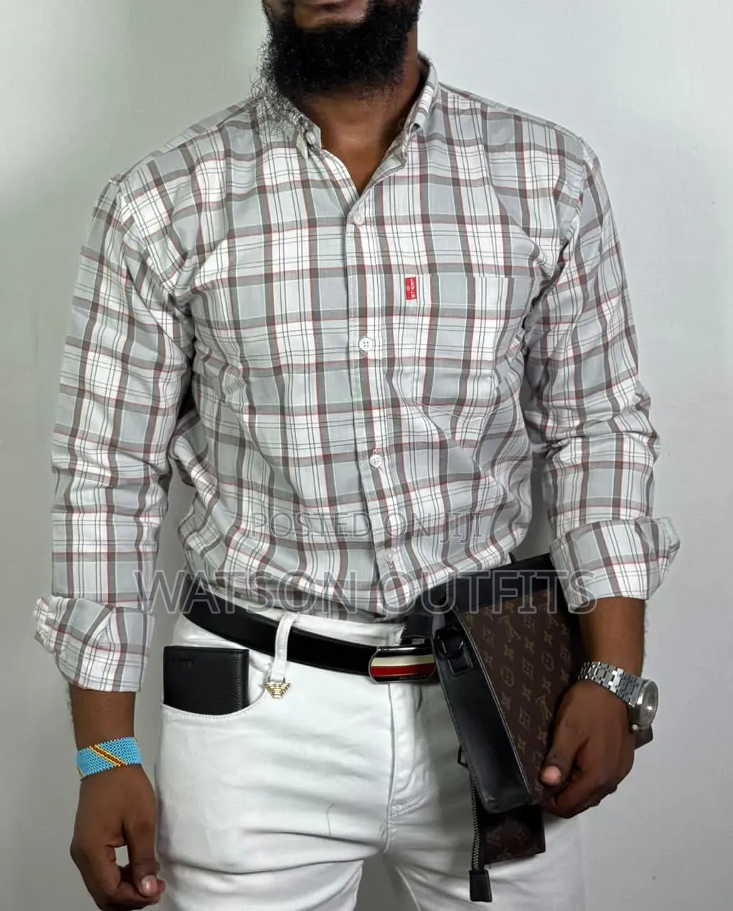 Mashati or Shati Za Kiume or Men's New Shirts Materials Original