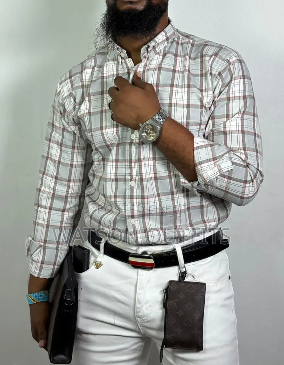 Mashati or Shati Za Kiume or Men's New Shirts Materials Original