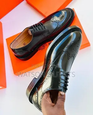 Men's Leather Shoes J.M.Weston Classically Branded Soles Very Best