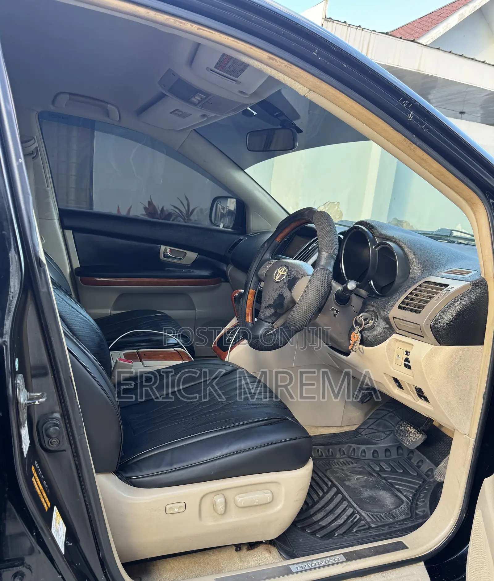 Toyota Harrier 2007 Black