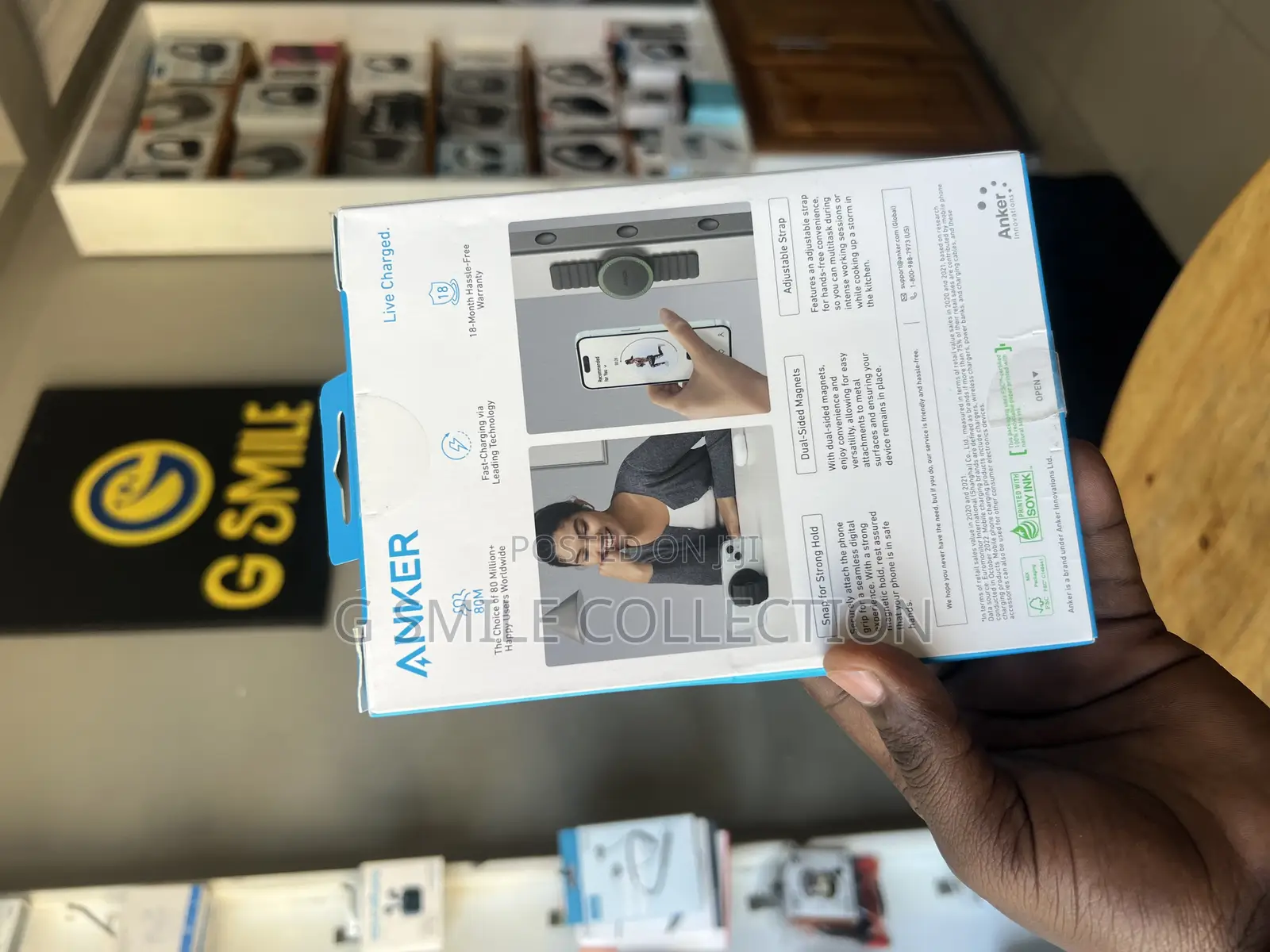 Anker 620 Magnetic Phone Grip Hold