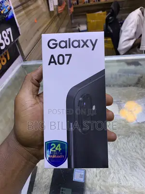 New Samsung Galaxy A07 128 GB Black