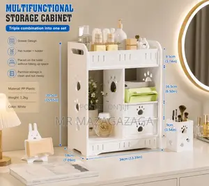 3-in-1 Multifunctional Storage Cabinet