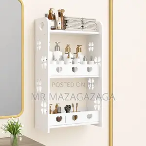 Wall Mounted Bathroom Shelf Organizer*
