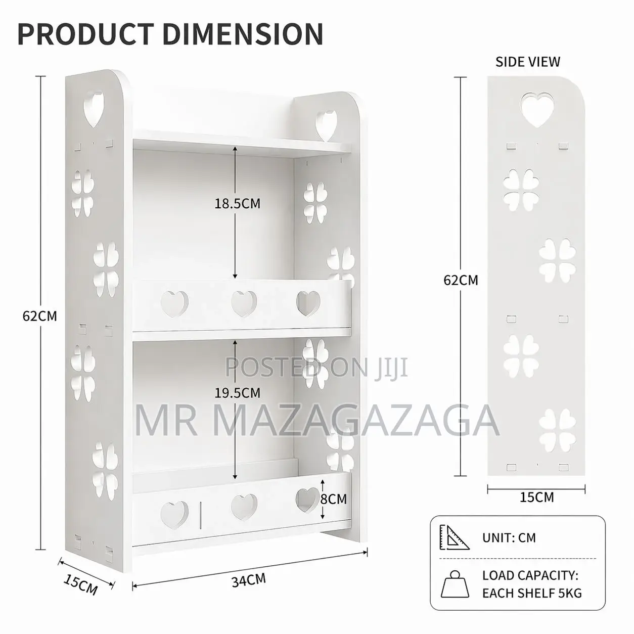 Wall Mounted Bathroom Shelf Organizer*