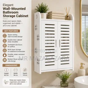 Wall Mounted Bathroom Storage Cabinet