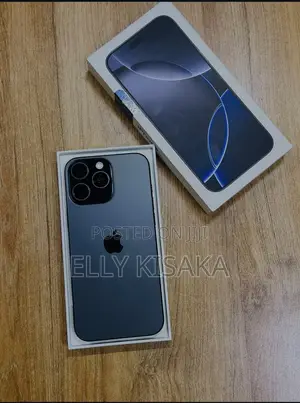 New Apple iPhone 16 Pro Max 256 GB Black