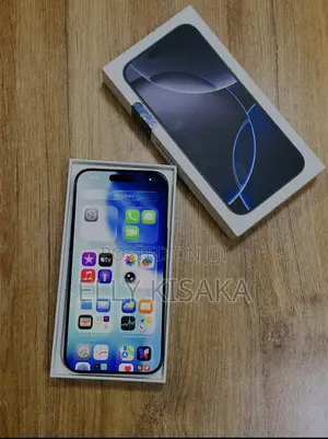 New Apple iPhone 16 Pro Max 256 GB Black