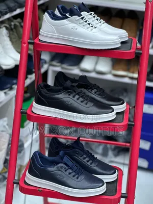 Men's Leather Shoes 3-Colours Lacoste Gorgeously Branded