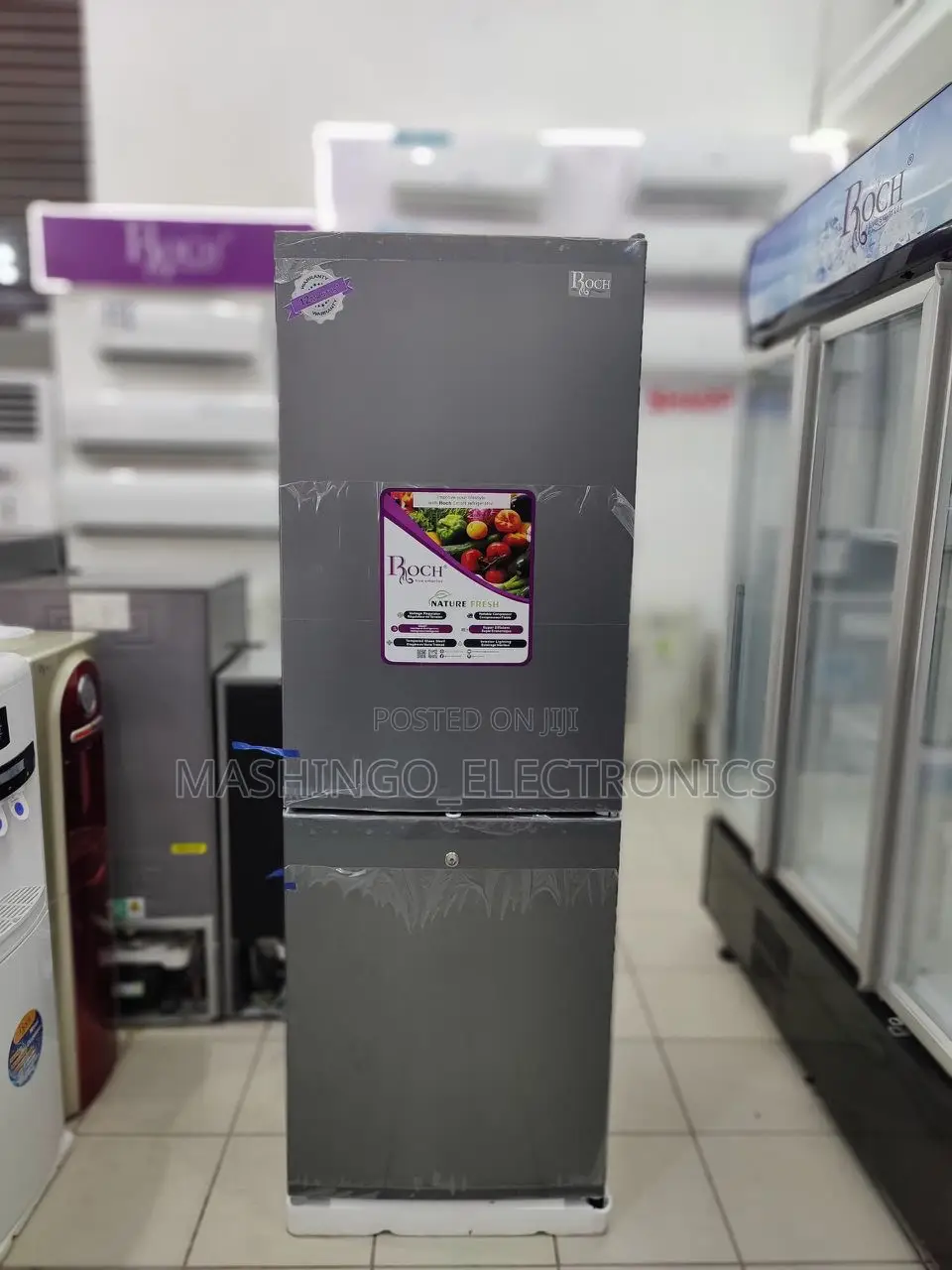 248 Liters Roch Fridge || RFR-280db-I