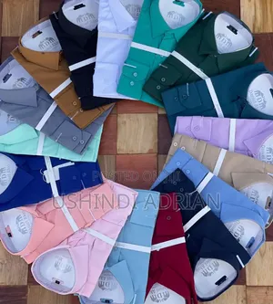 Shati Za Mikono MirefuQuality Ya Juu–Cotton Halisi (Daniel)