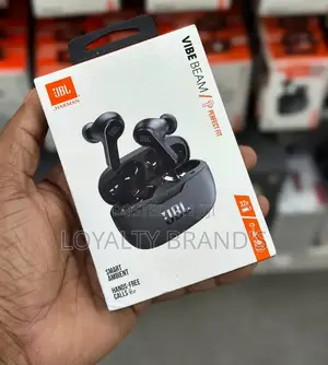 JBL Wave Beam – Wireless Earbuds | Deep Bass, Comfortable Fit