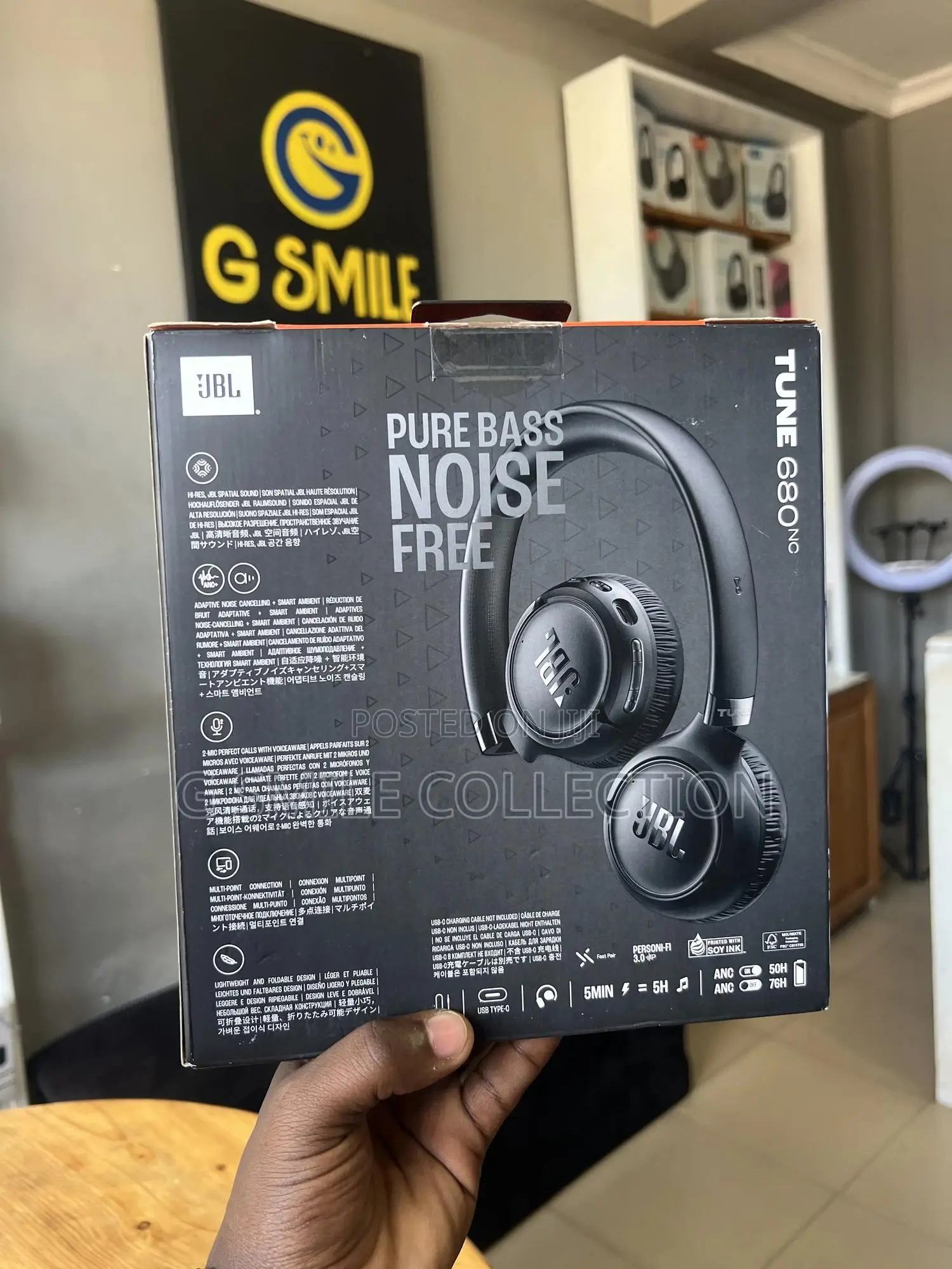 JBL Tune 680 Nc Wireless Over-Ear Headset