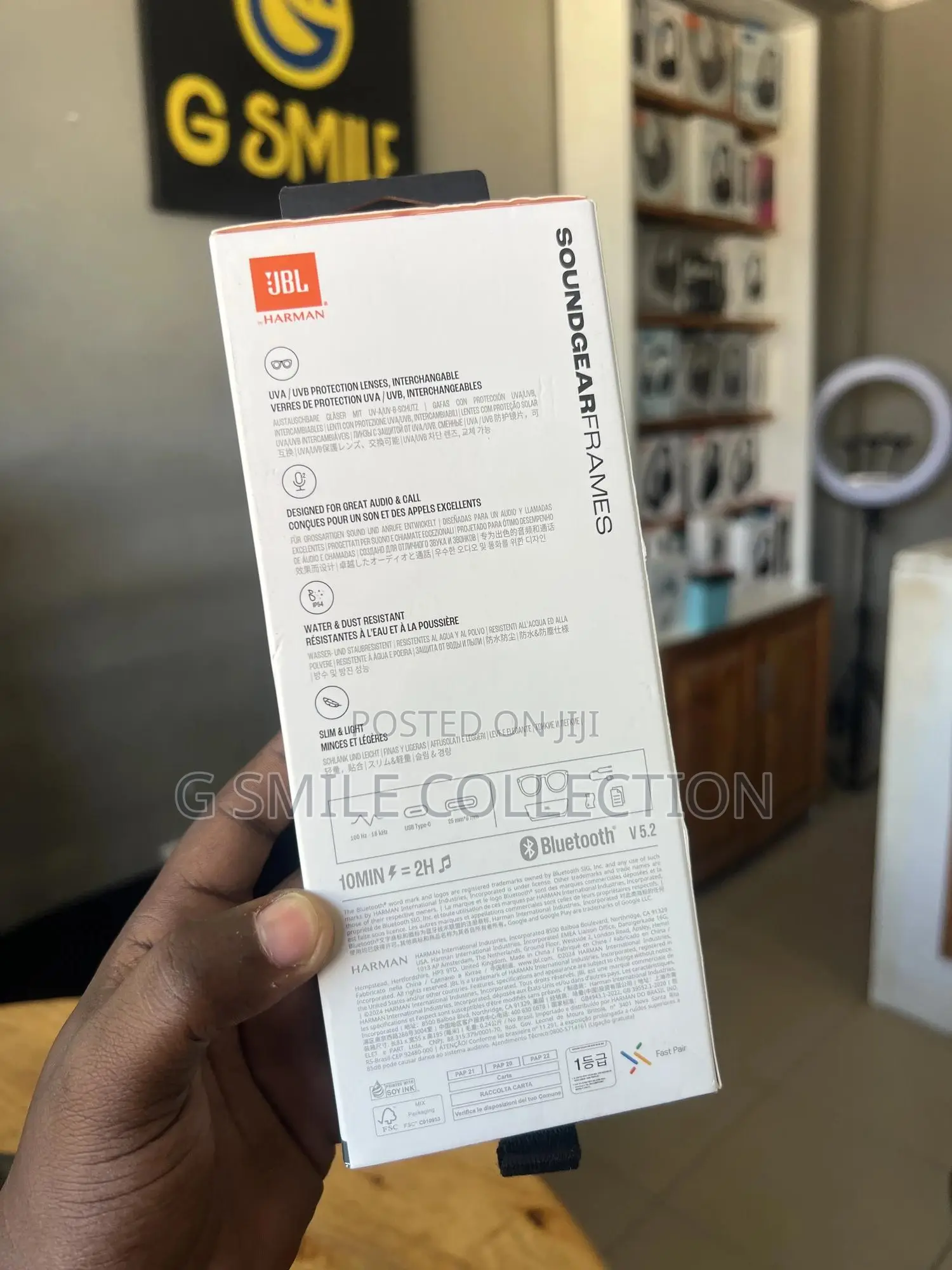 JBL Soundgear Frames Smart Glass