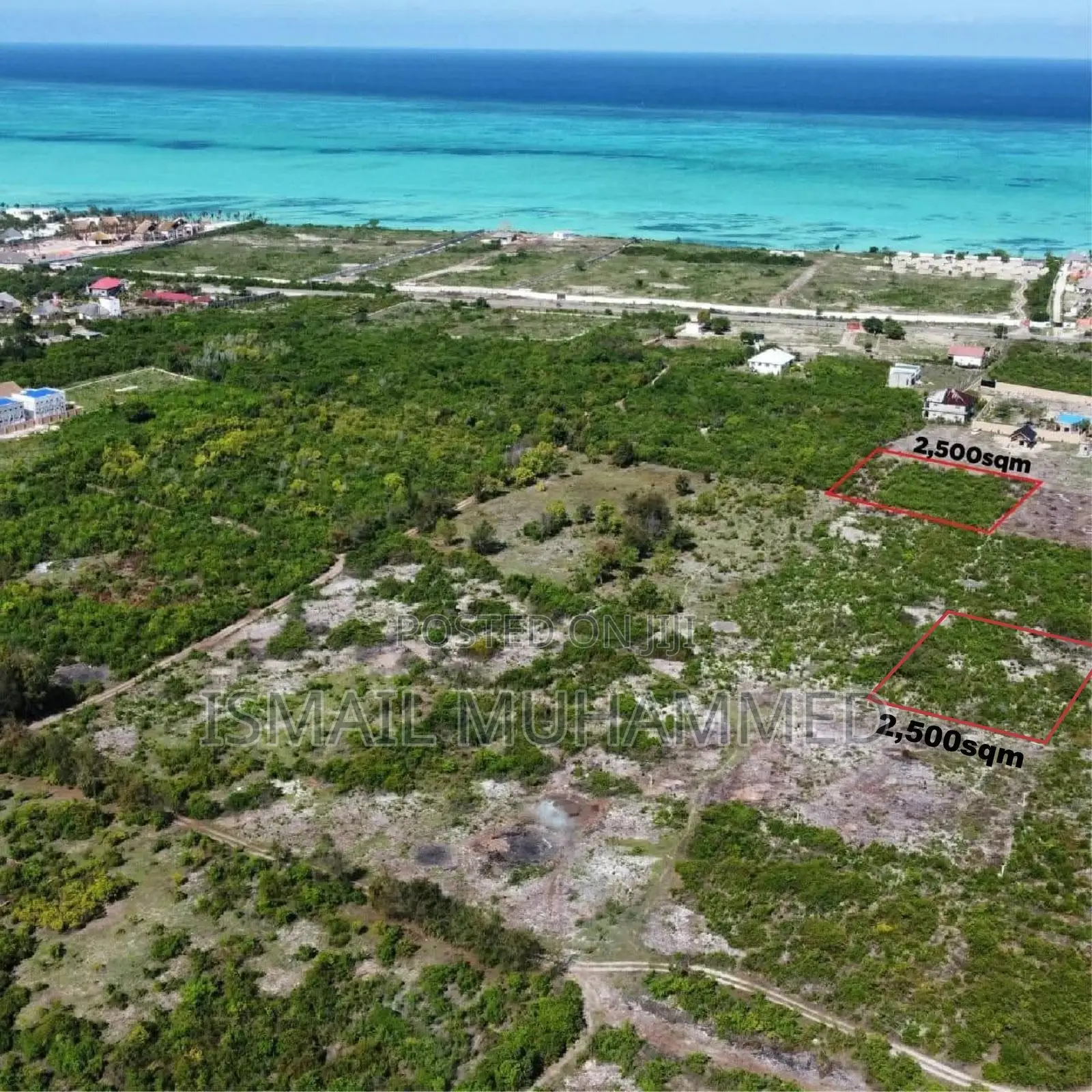 Jambiani Zanzibar, 2 Plots Near Beach for Sale(Each at $42,000)