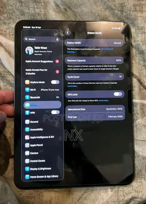 New Apple iPad Pro 11 (2024) 256 GB Black