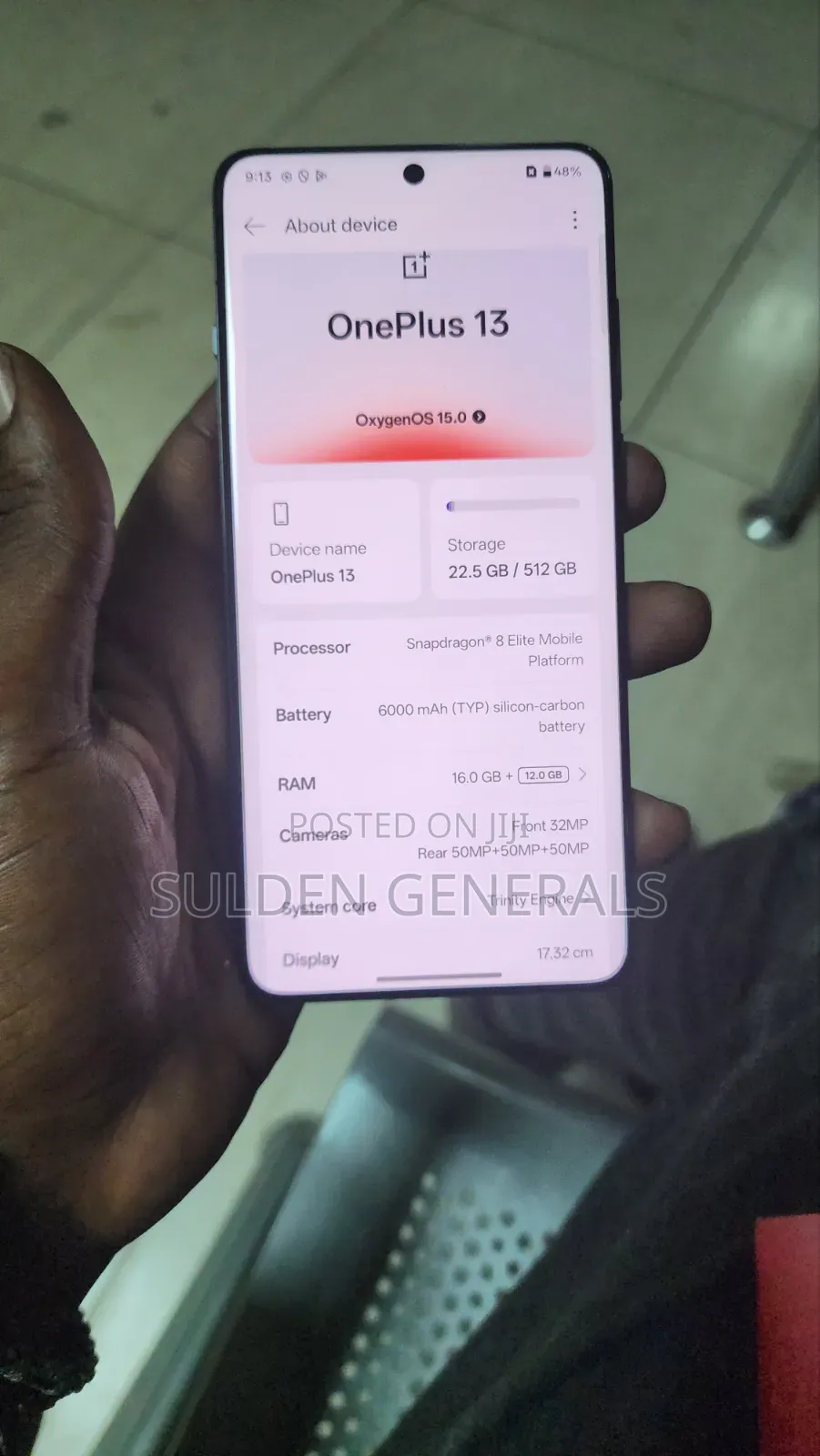 New OnePlus 13 512 GB