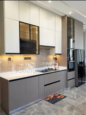 Luxury Apartments Kitchen Cabinet Set