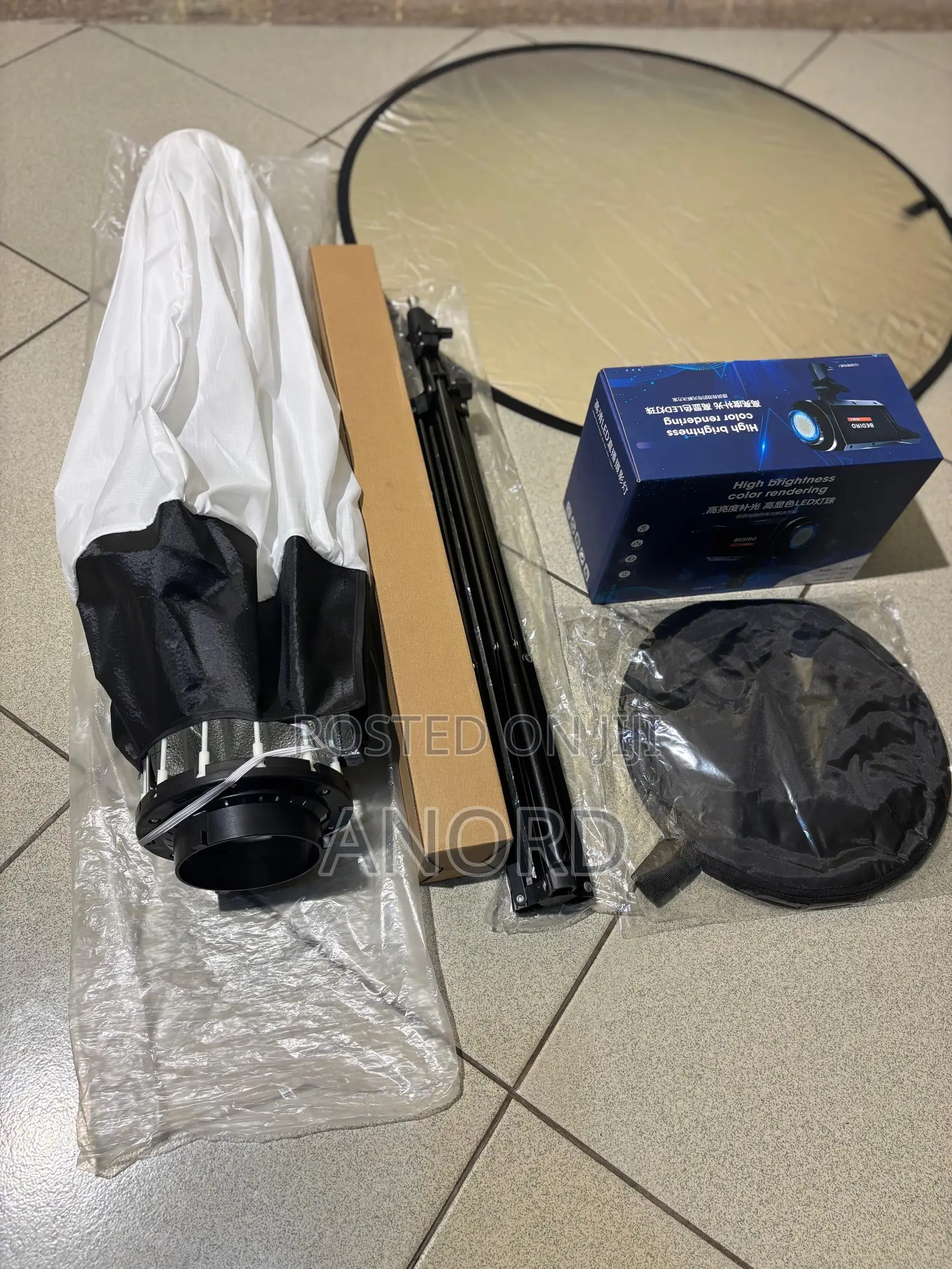 Bediro Led Full Light Kit Soft Box,Reflector,Stand Vyote Vipya Offa