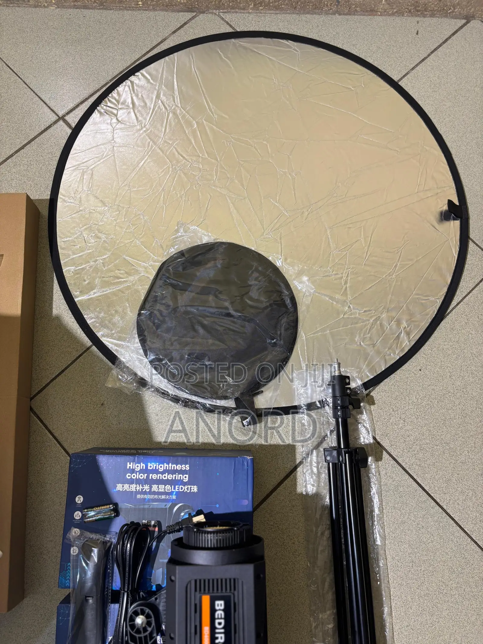 Bediro Led Full Light Kit Soft Box,Reflector,Stand Vyote Vipya Offa